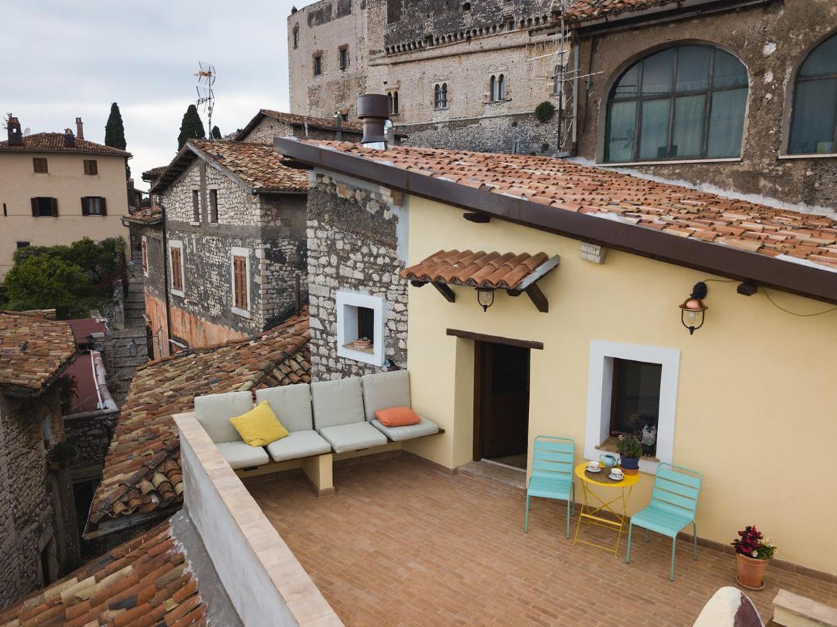 Aurora Medieval House Sermoneta Exterior foto